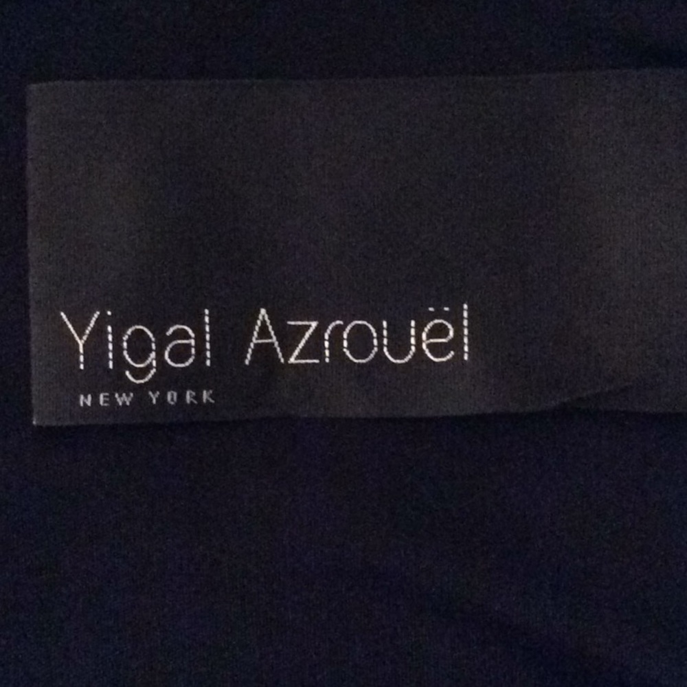 Yigal Azrouel Black Jersey Dress - Picture 3 of 3
